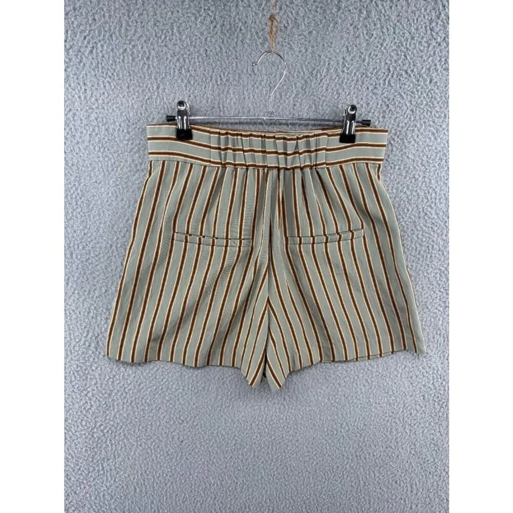 Veronica Beard Striped Matching Set Top XS Shorts 4